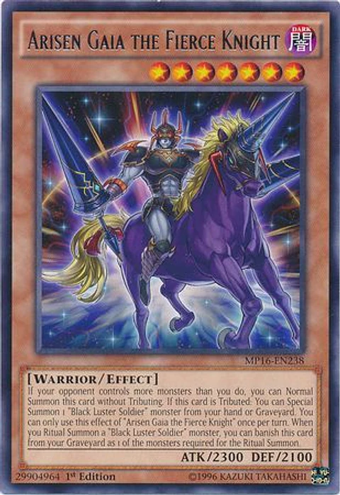 Arisen Gaia the Fierce Knight - MP16-EN238 - Rare 