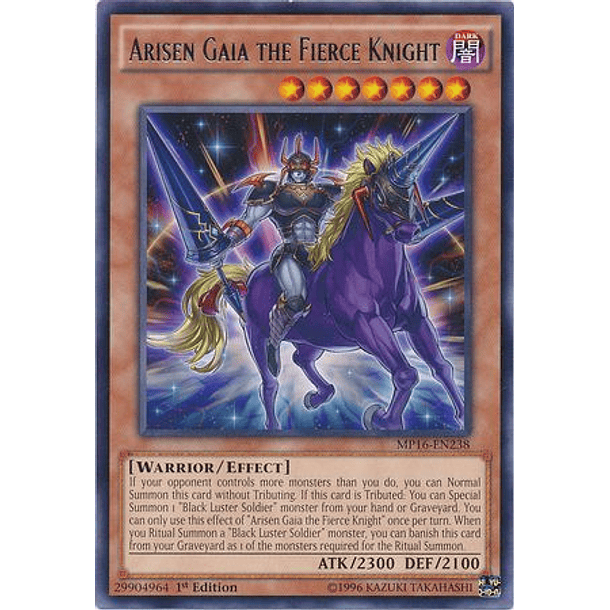 Arisen Gaia the Fierce Knight - MP16-EN238 - Rare 