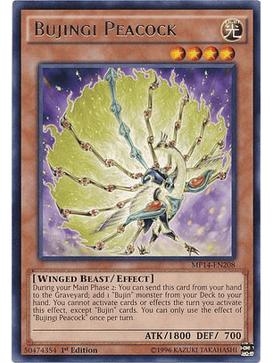 Bujingi Peacock - MP14-EN208 - Rare