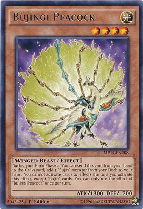 Bujingi Peacock - MP14-EN208 - Rare