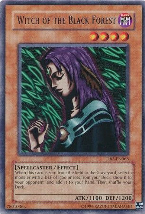 Witch of the Black Forest - DB2-EN066 - Rare