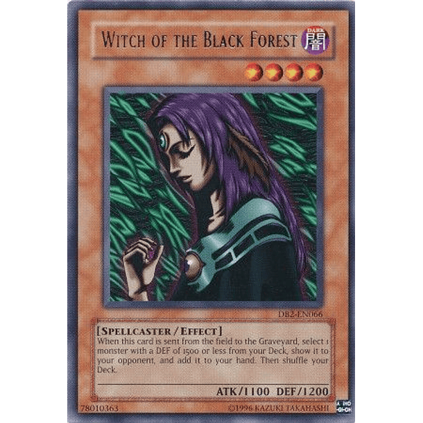 Witch of the Black Forest - DB2-EN066 - Rare
