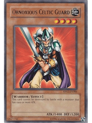 Obnoxious Celtic Guard - RP02-EN086 - Rare