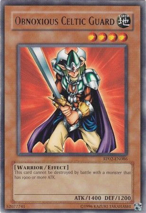 Obnoxious Celtic Guard - RP02-EN086 - Rare