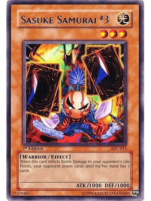 Sasuke Samurai #3 - IOC-011 - Rare