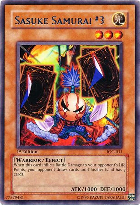 Sasuke Samurai #3 - IOC-011 - Rare