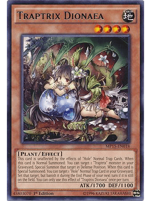 Traptrix Dionaea - MP15-EN018 - Rare 