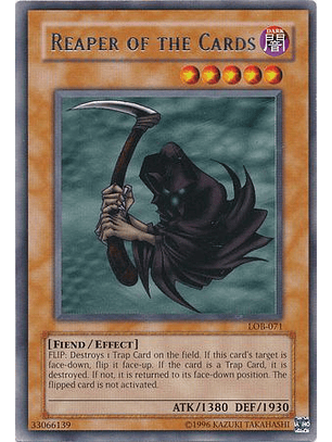 Reaper of the Cards - LOB-071 - Rare (español)