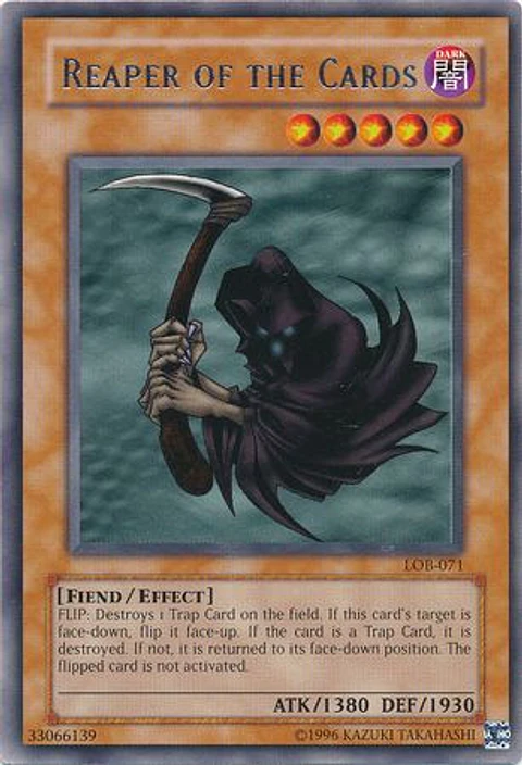 Reaper of the Cards - LOB-071 - Rare (español)