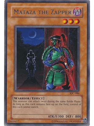 Mataza the Zapper - IOC-086 - Rare 