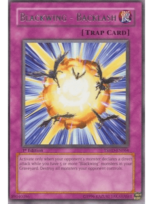 Blackwing - Backlash - TSHD-EN064 - Rare