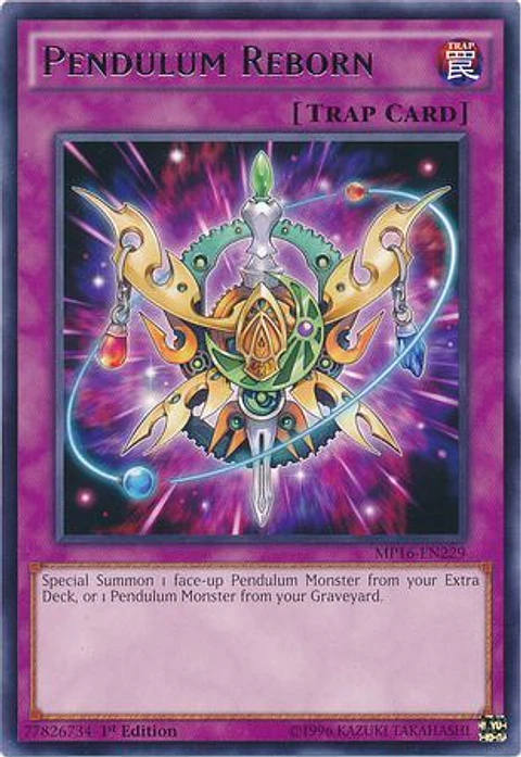 Pendulum Reborn - MP16-EN229 - Rare 