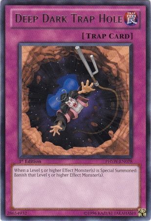 Deep Dark Trap Hole - PHSW-EN078 - Rare 1