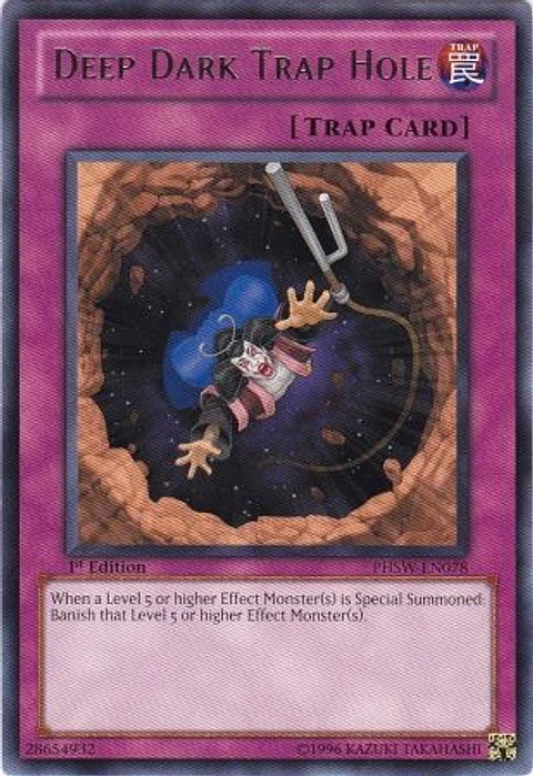 Deep Dark Trap Hole - PHSW-EN078 - Rare