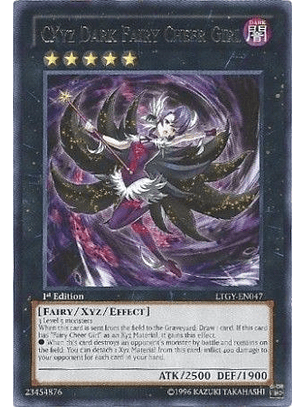 CXyz Dark Fairy Cheer Girl - LTGY-EN047 - Rare 