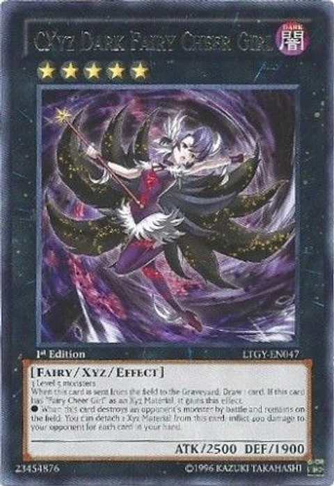 CXyz Dark Fairy Cheer Girl - LTGY-EN047 - Rare 