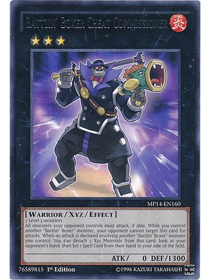 Battlin' Boxer Cheat Commissioner - MP14-EN160 - Rare