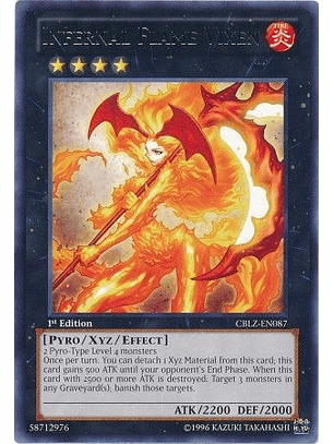 Infernal Flame Vixen - CBLZ-EN087 - Rare
