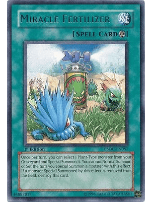 Miracle Fertilizer - CSOC-EN057 - Rare