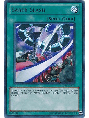 Saber Slash - TU03-EN011 - Rare (español)