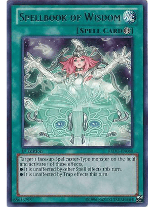 Spellbook of Wisdom - REDU-EN060 - Rare