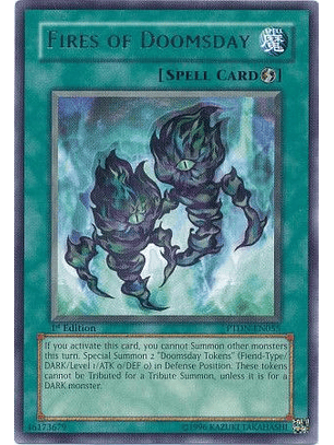 Fires of Doomsday - PTDN-EN055 - Rare