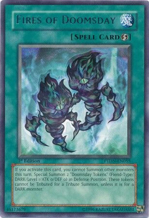 Fires of Doomsday - PTDN-EN055 - Rare