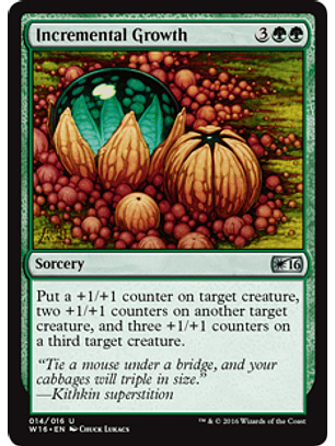 Incremental Growth - W16 - U