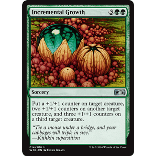 Incremental Growth - W16 - U