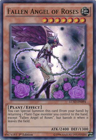 Fallen Angel of Roses - LC5D-EN094 - Ultra Rare 1