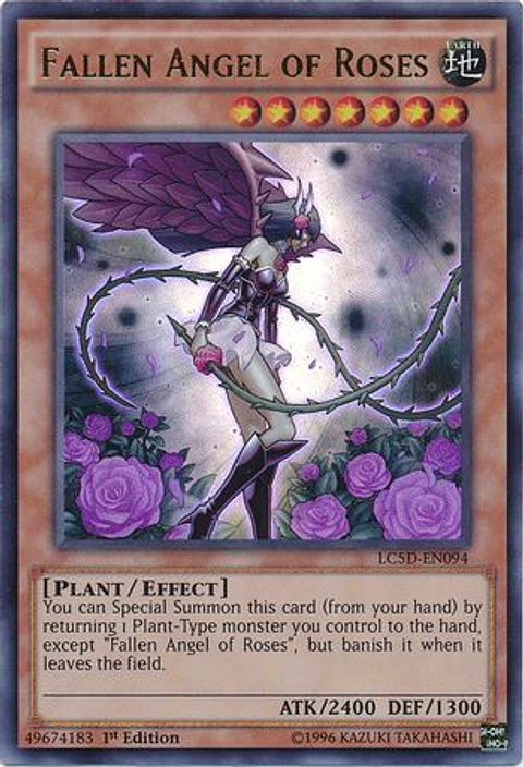 Fallen Angel of Roses - LC5D-EN094 - Ultra Rare