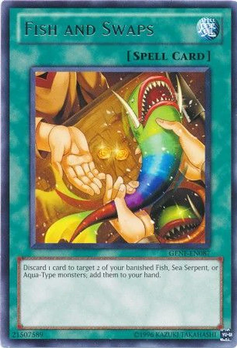 Fish and Swaps - GENF-EN087 - Rare