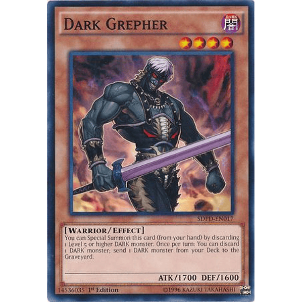 Dark Grepher - SDPD-EN017 - Common