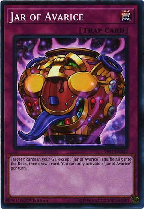 Jar of Avarice - YS17-EN032 - Common