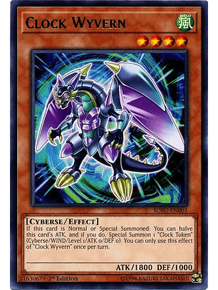 Clock Wyvern - SOFU-EN001 - Rare 