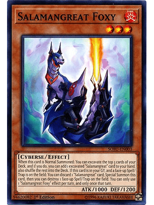 Salamangreat Foxy - SOFU-EN003 - Common