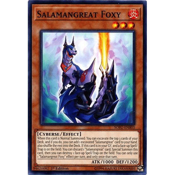 Salamangreat Foxy - SOFU-EN003 - Common