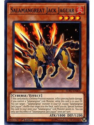 Salamangreat Jack Jaguar - SOFU-EN005 - Common 