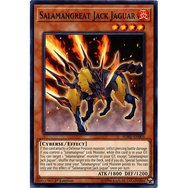 Salamangreat Jack Jaguar - SOFU-EN005 - Common 