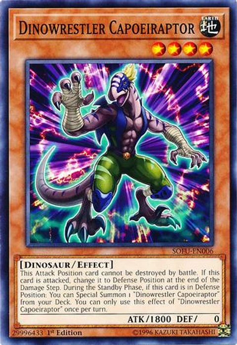 Dinowrestler Capoeiraptor - SOFU-EN006 - Common