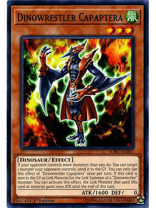 Dinowrestler Capaptera - SOFU-EN007 - Common