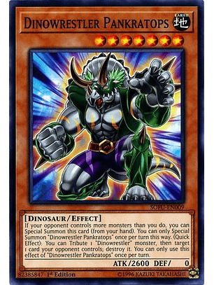 Dinowrestler Pankratops - SOFU-EN009 - Common