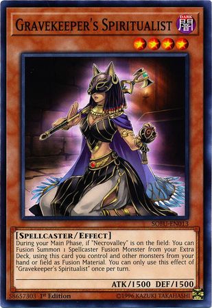 Gravekeeeper's Spiritualist - SOFU-EN013 - Common 1