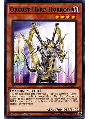 Orcust Harp Horror - SOFU-EN016 - Rare 