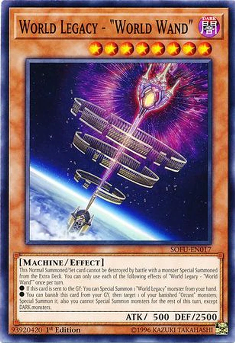 World Legacy - "World Wand" - SOFU-EN017 - Common 