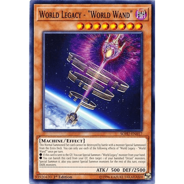World Legacy - "World Wand" - SOFU-EN017 - Common 
