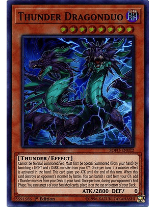 Thunder Dragonduo - SOFU-EN022 - Super Rare