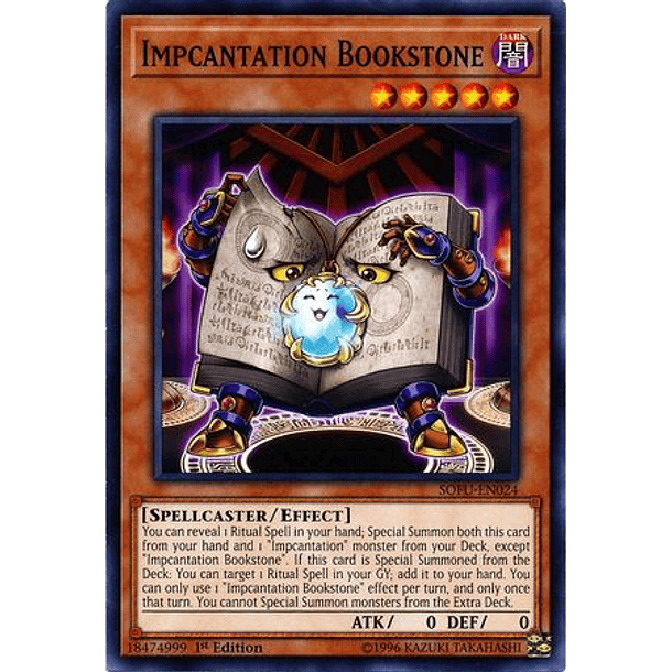 Impcantation Bookstone - SOFU-EN024 - Common