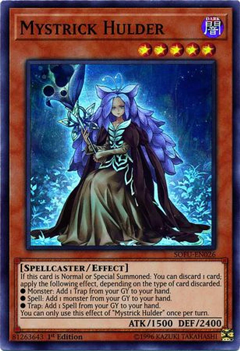 Mystrick Hulder - SOFU-EN026 - Super Rare