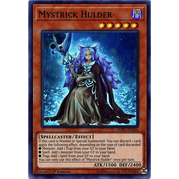 Mystrick Hulder - SOFU-EN026 - Super Rare